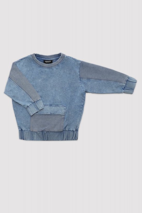 MIKINA Marmo Blue Sweatshirt