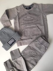 SWEATSHIRT ACID GREY UFO