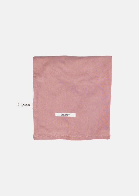TWISTED TUBE SCARF DUSTY PINK