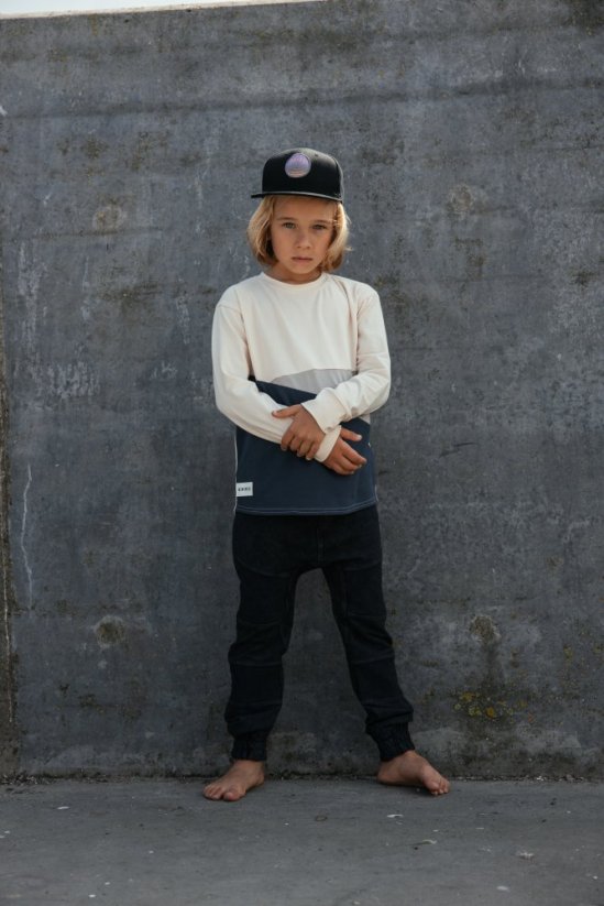 Nohavice BLACK BIKER JOGGERS - Veľkosť: 86/92