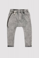 Nohavice ACID GREY ZIPPER JOGGERS