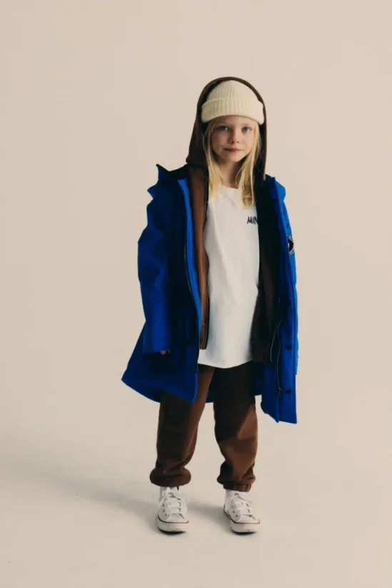 Softshell Navy Parka / Detská softshellová bunda