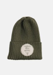 KHAKI SAND BEANIE / Khaki merino čiapka