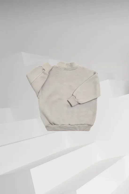 GHOST SWEATSHIRT taupe / Detská teplá mikina